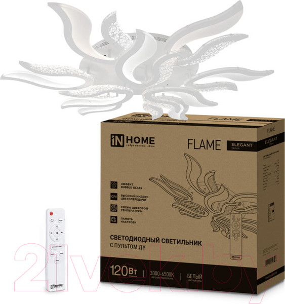 Изображение товара Потолочный светильник INhome Elegant Flame / 4690612051543