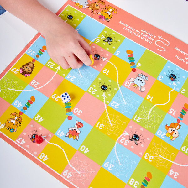 Изображение товара Набор игр Десятое королевство Веселые ходилки 4 в 1. Для девочек / 9941507