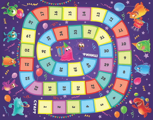 Изображение товара Набор игр Десятое королевство Веселые ходилки 4 в 1 / 9941511