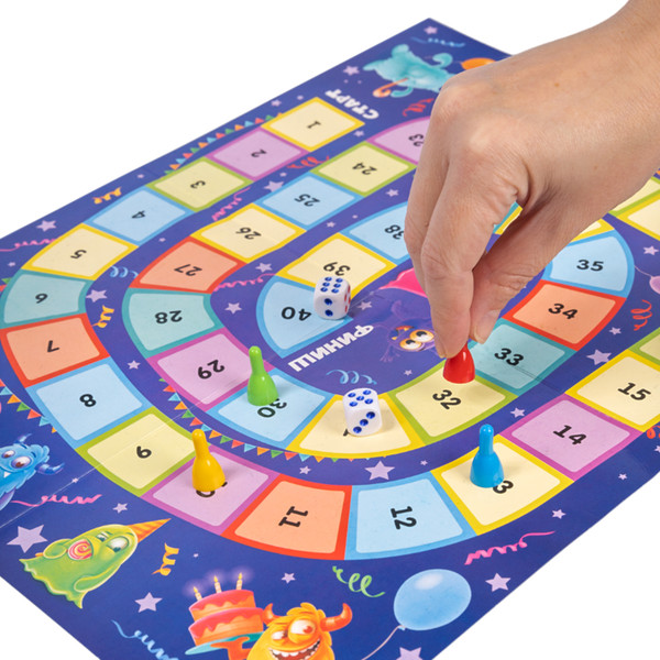 Изображение товара Набор игр Десятое королевство Веселые ходилки 4 в 1 / 9941511