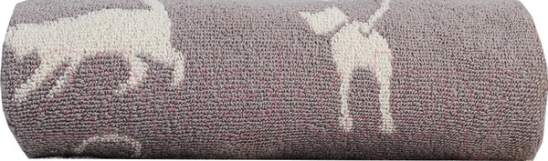 Изображение товара Полотенце Sofi de Marko Kitty 70х140 / Пол-Кт-70х140ср (серый)
