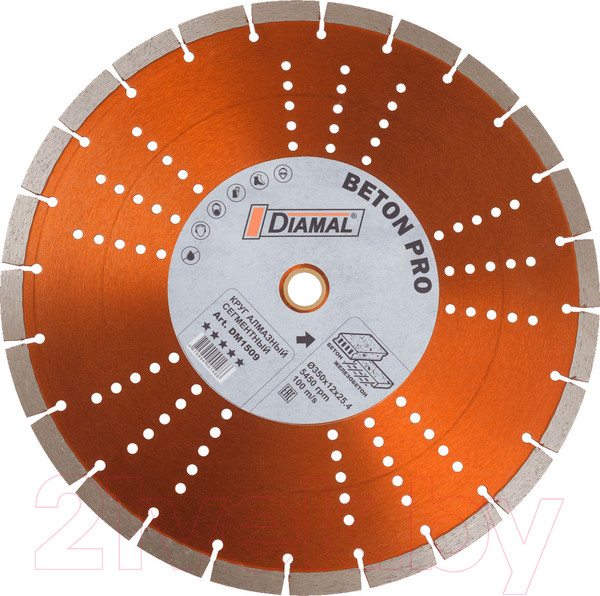 Изображение товара Отрезной диск алмазный Diamal DM1509.20