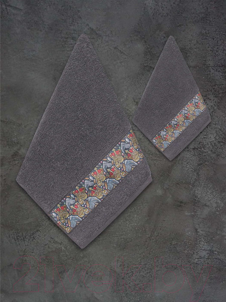 Изображение товара Полотенце Sofi de Marko Hamlet 70х140 / Пол-ГМ-70х140ан (антрацит)