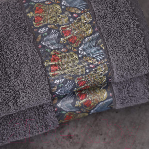 Изображение товара Полотенце Sofi de Marko Hamlet 70х140 / Пол-ГМ-70х140ан (антрацит)