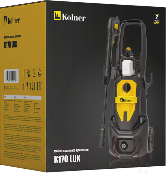 Изображение товара Мойка высокого давления Kolner K170 LUX