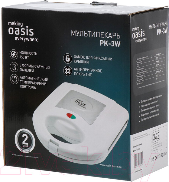 Изображение товара Мультипекарь Making Oasis Everywhere PK-3W