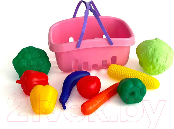 Изображение товара Корзина игрушечная Mega Toys Продуктовая корзина №1 / МТ3793