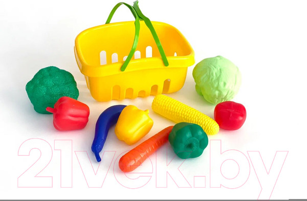 Изображение товара Корзина игрушечная Mega Toys Продуктовая корзина №1 / МТ3793