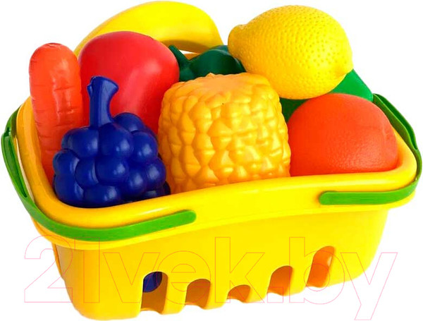 Изображение товара Корзина игрушечная Mega Toys Продуктовая корзина №2 / МТ3794