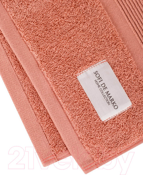 Изображение товара Полотенце Sofi de Marko Mon 70х140 / Пол-Мон-70х140чр (чайная роза)