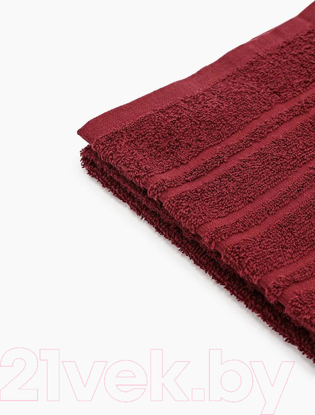 Изображение товара Полотенце Sofi de Marko Monica 70х140 / Пол-Мн-70х140бр (бордовый)