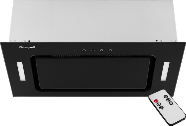 Изображение товара Вытяжка скрытая Weissgauff Intense 600 Touch Black Glass