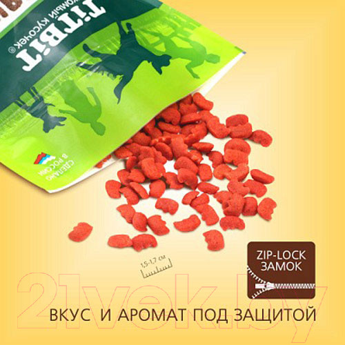 Изображение товара Лакомство для собак TiTBiT Хрустящий завтрак с говядиной для всех пород / 24959 (700г)