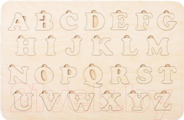 Изображение товара Сортер Mega Toys Вкладыш Английский алфавит / А03048