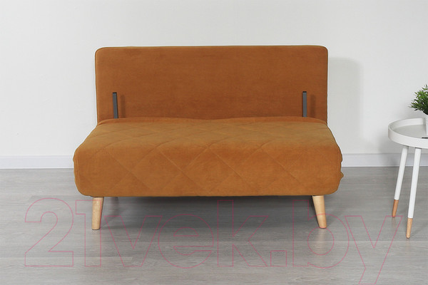 Изображение товара Диван DiArt Элли 1200 (велюр Магия 86/ножки светлые)