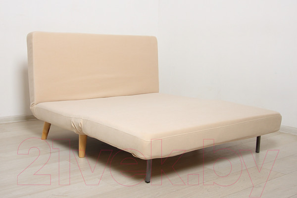 Изображение товара Диван DiArt Элли 1200 (велюр Магия 3/ножки светлые)