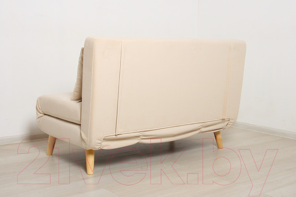 Изображение товара Диван DiArt Элли 1200 (велюр Магия 3/ножки светлые)