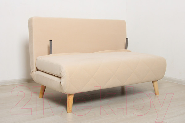 Изображение товара Диван DiArt Элли 1200 (велюр Магия 3/ножки светлые)