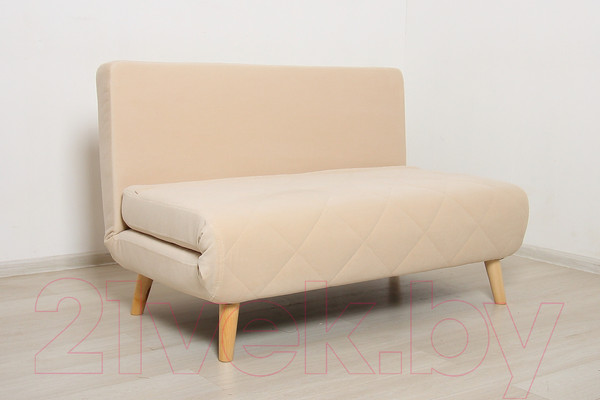 Изображение товара Диван DiArt Элли 1000 (велюр Магия 3/ножки светлые)