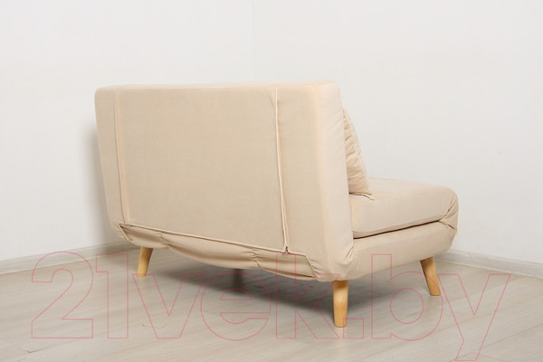 Изображение товара Диван DiArt Элли 1000 (велюр Магия 3/ножки светлые)