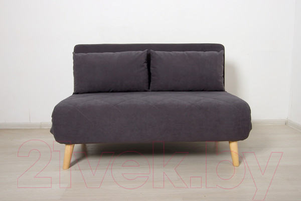 Изображение товара Диван DiArt Элли 1000 (велюр Магия 57/ножки светлые)