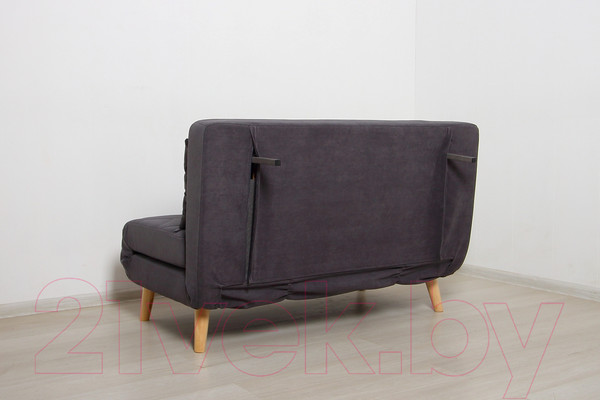 Изображение товара Диван DiArt Элли 1000 (велюр Магия 57/ножки светлые)