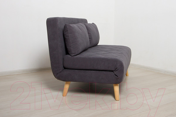 Изображение товара Диван DiArt Элли 1000 (велюр Магия 57/ножки светлые)