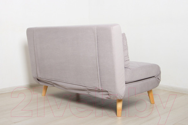 Изображение товара Диван DiArt Элли 1000 (велюр Магия 53/ножки светлые)