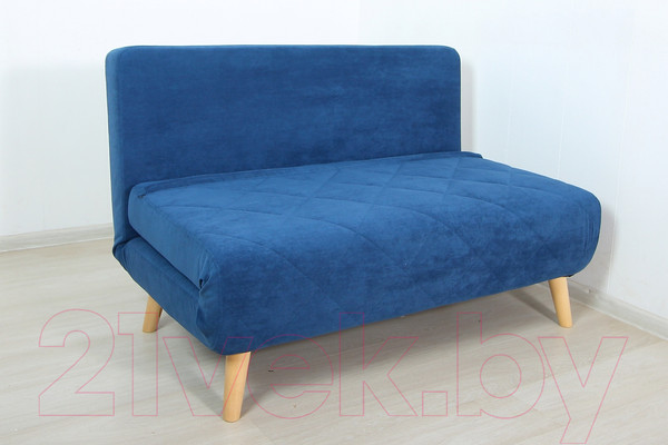 Изображение товара Диван DiArt Элли 1000 (велюр Магия 82/ножки светлые)