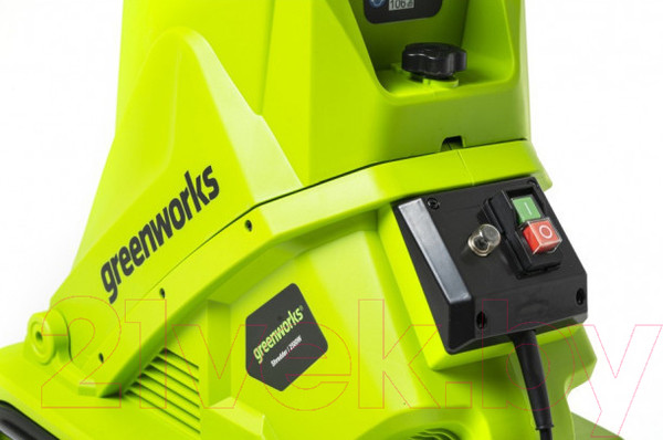 Изображение товара Садовый измельчитель электрический Greenworks 2208007
