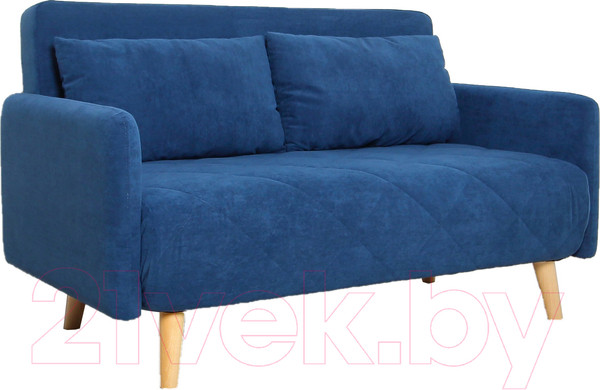 Изображение товара Диван DiArt Элли 1000 с подлокотниками (велюр Магия 82/ножки светлые)