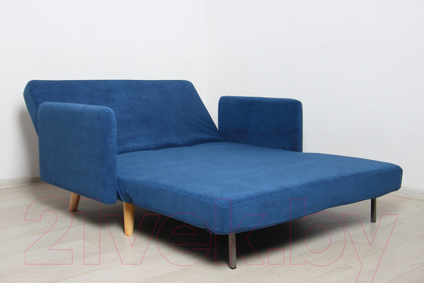 Изображение товара Диван DiArt Элли 1000 с подлокотниками (велюр Магия 82/ножки светлые)