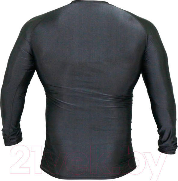 Изображение товара Лонгслив для единоборств RuscoSport Only Black детский для ММА (3XL)