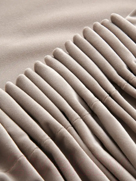 Изображение товара Комплект штор Soft Lines Бархат 9138-D2 (150x240, кофейный)