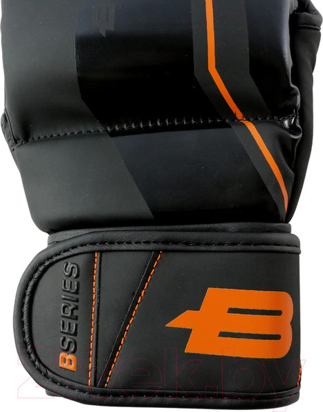 Изображение товара Перчатки для единоборств BoyBo B-series для ММА (S, черный/оранжевый)
