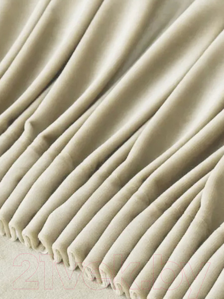 Изображение товара Комплект штор Soft Lines Бархат 9138-E4 (150x240, молочный)