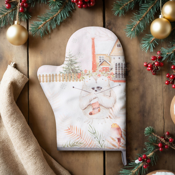 Изображение товара Рукавица-прихватка Этель Звери в городе / 9618493