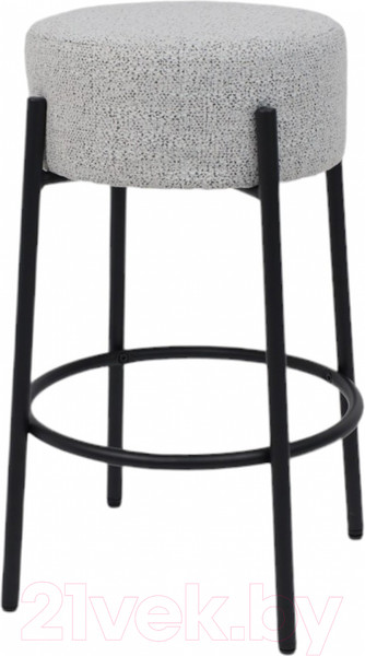 Изображение товара Табурет барный AksHome Bob (серый лен AJ3013-1/черный)
