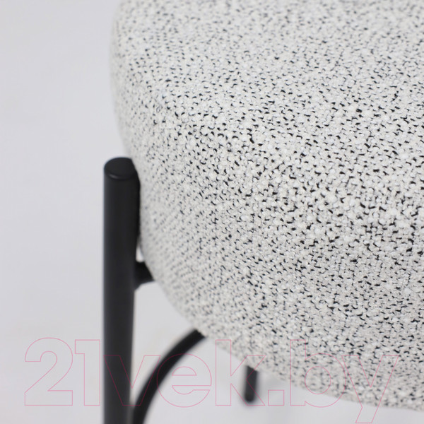 Изображение товара Табурет барный AksHome Bob (серый лен AJ3013-1/черный)