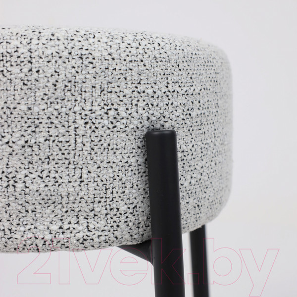 Изображение товара Табурет барный AksHome Bob (серый лен AJ3013-1/черный)