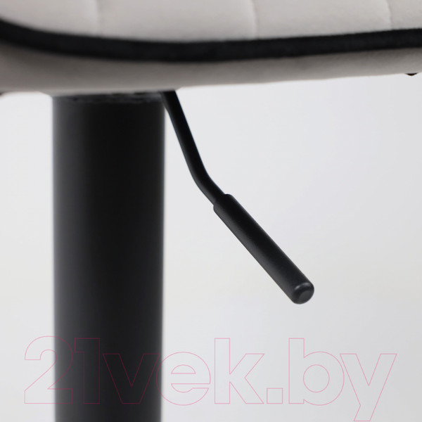 Изображение товара Стул барный AksHome Capri (серый велюр HCJ-38/черный велюр HCJ-50/черный)