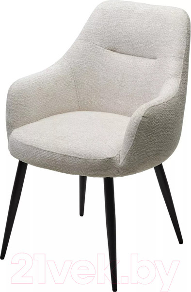 Изображение товара Стул M-City Stamen / 622M05480 (Davis Retro Bliss 02 светло-бежевый/черный)