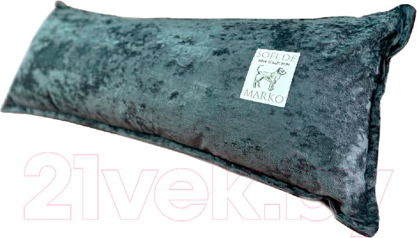 Изображение товара Подушка декоративная Sofi de Marko Брайан 32х90 / Под-Бр-32х90ан (антрацитовый)