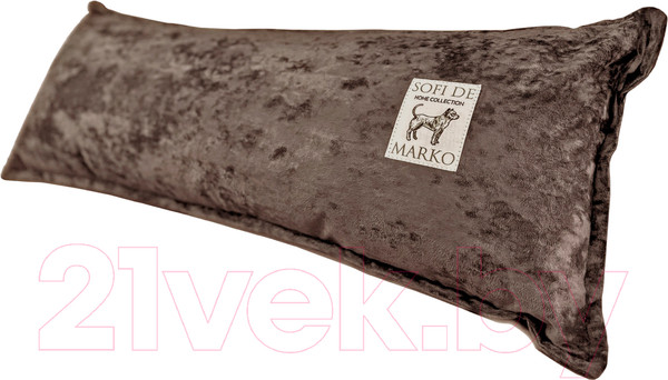Подушка декоративная Sofi de Marko Брайан 32х90 / Под-Бр-32х90кф (кофейный) — фото 5