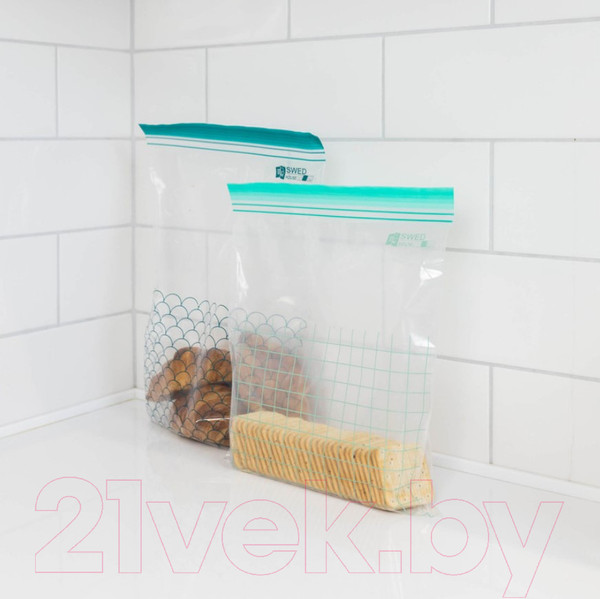 Изображение товара Комплект пакетов-слайдеров Swed house MR3-581/1 (бирюзовый)