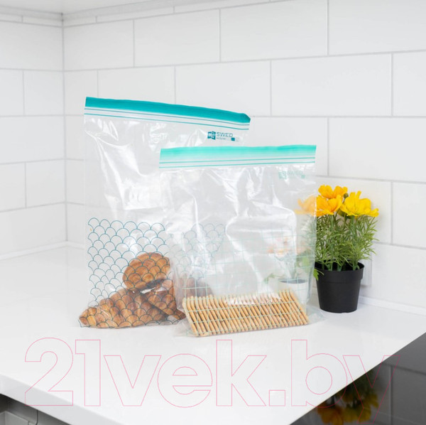 Изображение товара Комплект пакетов-слайдеров Swed house MR3-581/1 (бирюзовый)