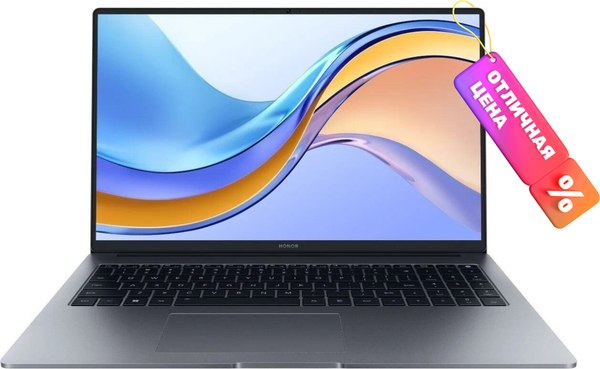 Изображение товара Ноутбук Honor MagicBook X16 2024 BRN-F56 (5301AHHM) 