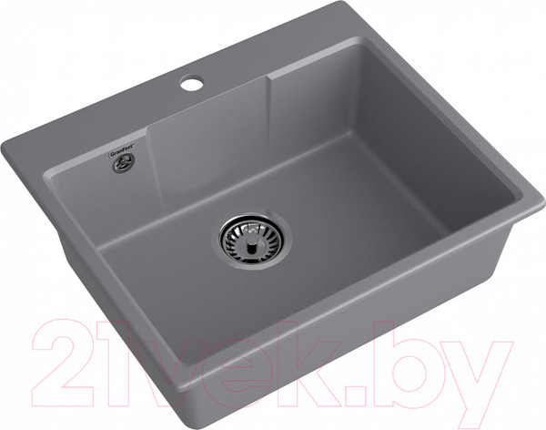 Изображение товара Мойка кухонная GranFest GF-UR-658 (темно-серый)