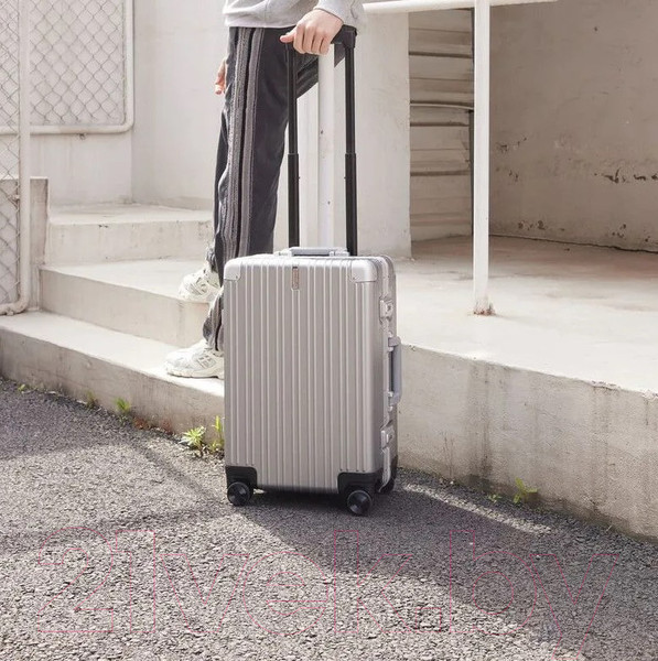 Изображение товара Чемодан на колесах 90 Ninetygo All-round Guard Luggage 28 (серебристый)