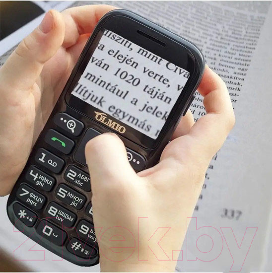 Изображение товара Мобильный телефон Olmio C37 (черный)